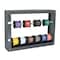 Adiroffice Grey Steel 2-Rod Electrical Wire Spool Rack Dispenser, Conduit Display ADI697-02-MK - alternate 4